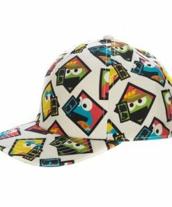Under The Sea Collectibles Classic Cartoons Sesame Street AOP Curved Bill Snapback