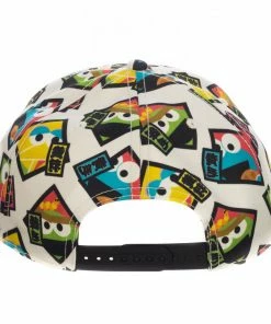 Under The Sea Collectibles Classic Cartoons Sesame Street AOP Curved Bill Snapback