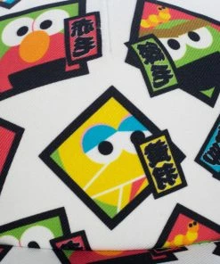 Under The Sea Collectibles Classic Cartoons Sesame Street AOP Curved Bill Snapback