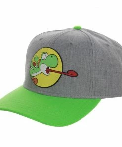 Under The Sea Collectibles Super Mario Yoshi Curved Bill Snapback