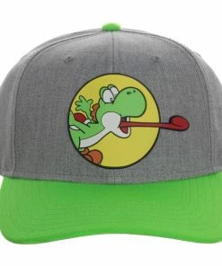 Under The Sea Collectibles Super Mario Yoshi Curved Bill Snapback