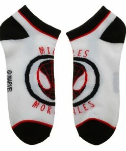 Under The Sea Collectibles Marvel Miles Morales 5 Pair Ankle Socks