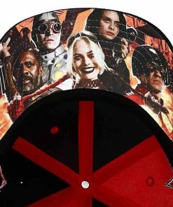 Under The Sea Collectibles Suicide Squad Harley Quinn Chrome Logo Hat DC Comics