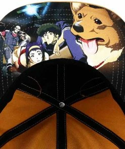 Under The Sea Collectibles Cowboy Bebop Ein Cosplay Flat Bill Snapback