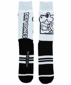 Under The Sea Collectibles Nintendo Characters 5 Pair Crew Socks