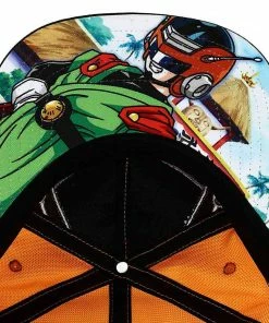 Under The Sea Collectibles Dragon Ball Z Sayiman Flat Bill Snapback Anime