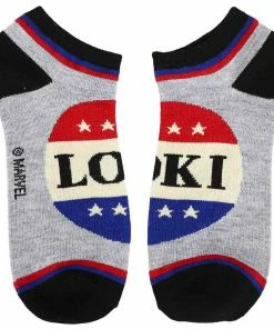 Under The Sea Collectibles Loki Campaign 5 Pair Ankle Socks