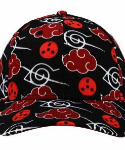 Under The Sea Collectibles Naruto Akatsuki Cloud & Anti-leaf Village Curved Bill Snapback