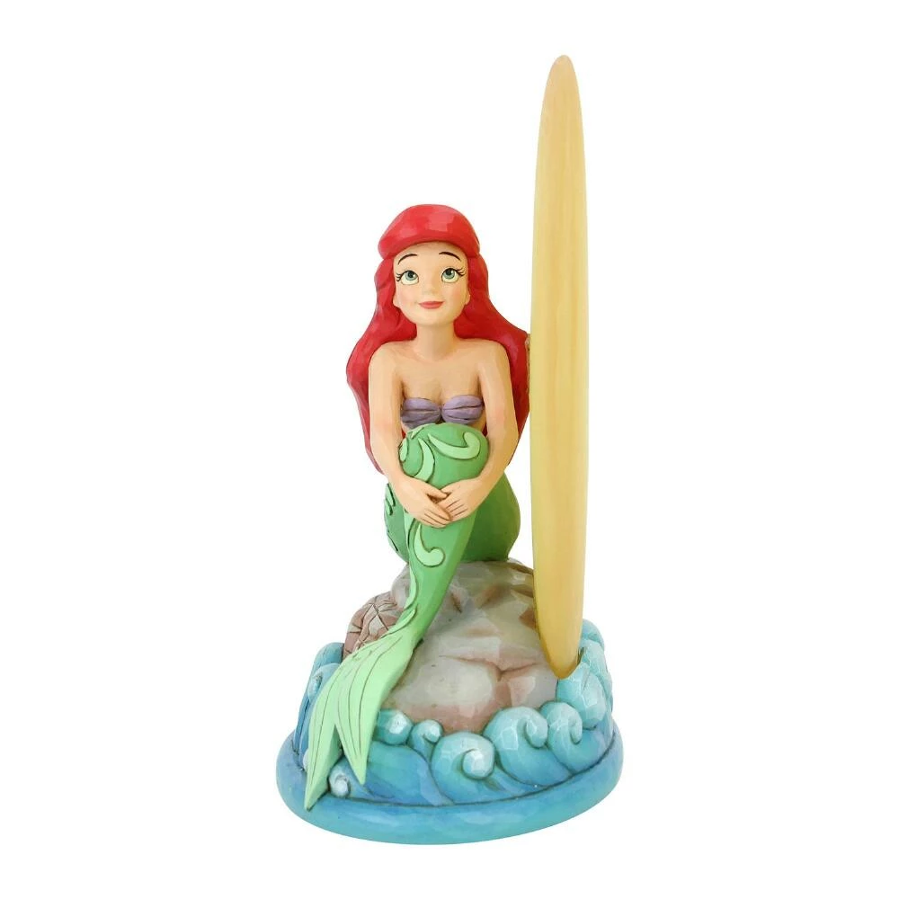 Under The Sea Collectibles Little Mermaid Ariel Sitting On Rock By Moon - Disney Traditions Figurine 5 Under The Sea Collectibles Little Mermaid Ariel Sitting On Rock By Moon - Disney Traditions Figurine