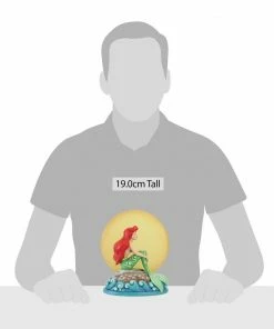 Under The Sea Collectibles Little Mermaid Ariel Sitting On Rock By Moon - Disney Traditions Figurine 11 Under The Sea Collectibles Little Mermaid Ariel Sitting On Rock By Moon - Disney Traditions Figurine