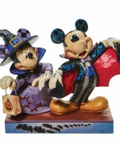 Under The Sea Collectibles Mickey And Minnie "Terrifying Trick-or-Treaters" Disney Traditions Collections
