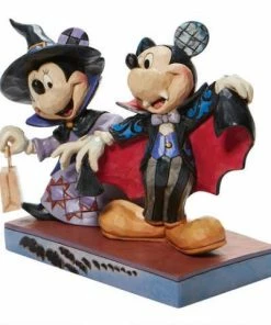 Under The Sea Collectibles Mickey And Minnie "Terrifying Trick-or-Treaters" Disney Traditions Collections