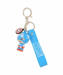 Under The Sea Collectibles Marvel Captain America Bag Charm Keychain