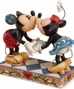 Under The Sea Collectibles Mickey And Minnie "Smooch For My Sweetie" Disney Traditions