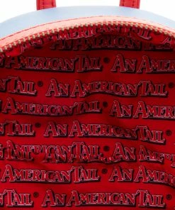 Under The Sea Collectibles An American Tail Fievel Scene Loungefly Mini Backpack Classic Cartoons