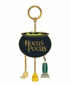 Under The Sea Collectibles Disney Hocus Pocus Enamel Cauldron Loungefly Key Chain