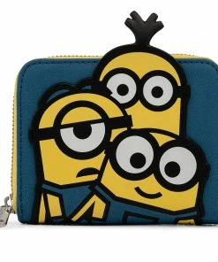 Under The Sea Collectibles Classic Cartoons Minions Triple Minions Bello Loungefly Wallet