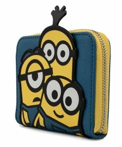 Under The Sea Collectibles Classic Cartoons Minions Triple Minions Bello Loungefly Wallet