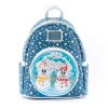 Under The Sea Collectibles Disney Snow Globe Mickey And Minnie Loungefly Mini Backpack