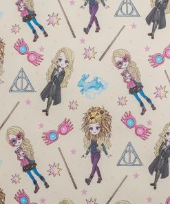 Under The Sea Collectibles Harry Potter Luna Lovegood AOP Loungefly Mini Backpack