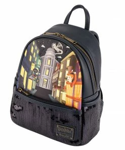 Under The Sea Collectibles Harry Potter Diagon Alley Sequin Loungefly Mini Backpack