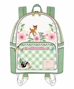 Under The Sea Collectibles Bambi Springtime Gingham Loungefly Mini Backpack Disney