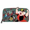 Under The Sea Collectibles Disney Villains Scene Queen Of Hearts Loungefly Wallet