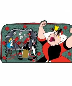 Under The Sea Collectibles Disney Villains Scene Queen Of Hearts Loungefly Wallet