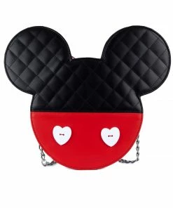 Under The Sea Collectibles Mickey And Minnie Valentines Loungefly Reversible Crossbody Disney