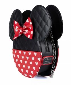 Under The Sea Collectibles Mickey And Minnie Valentines Loungefly Reversible Crossbody Disney