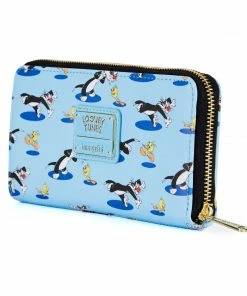 Under The Sea Collectibles Classic Cartoons Looney Tunes Tweety & Sylvester Loungefly AOP Wallet
