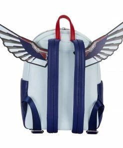 Under The Sea Collectibles Marvel Falcon Captain America Cosplay Loungefly Mini Backpack