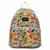 Under The Sea Collectibles Classic Cartoons Nickelodeon Rewind Gang AOP Loungefly Mini Backpack