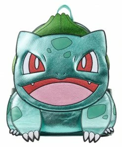 Under The Sea Collectibles Pokemon Metallic Bulbasaur Loungefly Mini Backpack