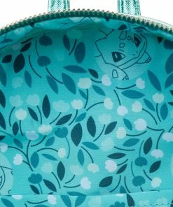 Under The Sea Collectibles Pokemon Metallic Bulbasaur Loungefly Mini Backpack