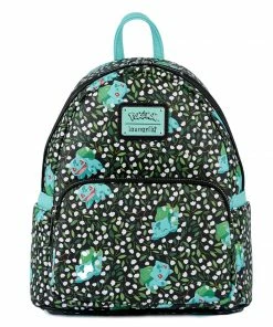 Under The Sea Collectibles Pokemon Bulbasaur AOP Loungefly Mini Backpack