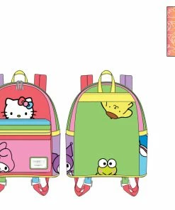 Under The Sea Collectibles Sanrio Hello Kitty And Friends Color Block Loungefly Mini Backpack