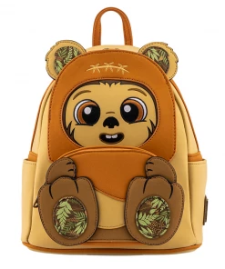 Under The Sea Collectibles Disney Star Wars Ewok Wicket Footsie Loungefly Mini Backpack