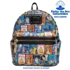 (Reprint Pre-Order) Disney Princess VHS Tapes Loungefly Mini Backpack (Under The Sea Collectibles Exclusive)