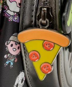 Under The Sea Collectibles Classic Cartoons Teenage Mutant Ninja Turtles Sewer Loungefly AOP Mini Backpack