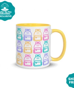 Mini Backpack Collector All Over Print Mug - Under The Sea Collectibles Exclusive Kitchen