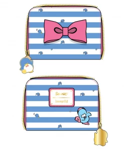 Under The Sea Collectibles Sanrio Tuxedo Sam Striped Loungefly Wallet Hello Kitty & Sanrio