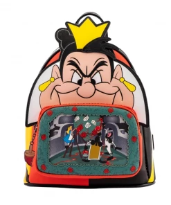 Under The Sea Collectibles Disney Villains Scene Queen Of Hearts Loungefly Mini Backpack