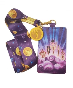 Under The Sea Collectibles Disney Hercules Muses Loungefly Lanyard With Cardholder