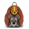 Under The Sea Collectibles Lady And The Tramp Loungefly Mini Backpack Disney