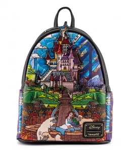 Under The Sea Collectibles Disney Beauty And The Beast Belle Castle Collection Loungefly Mini Backpack