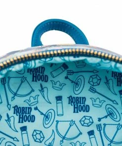 Under The Sea Collectibles Disney Robin Hood Sherwood Loungefly AOP Mini Backpack