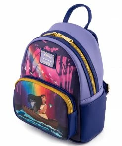 Under The Sea Collectibles Disney Pocahontas Just Around The River Bend Loungefly Mini Backpack