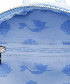 Notify Me - Little Mermaid Ariel Sequins Loungefly Mini Backpack (Under The Sea Collectibles Exclusive) Disney