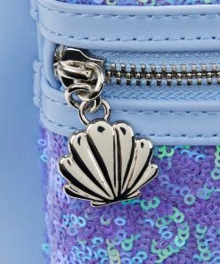 Notify Me - Little Mermaid Ariel Sequins Loungefly Mini Backpack (Under The Sea Collectibles Exclusive) Disney